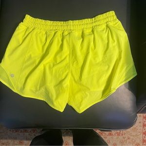 Lululemon hotty hot shorts size 10 tall